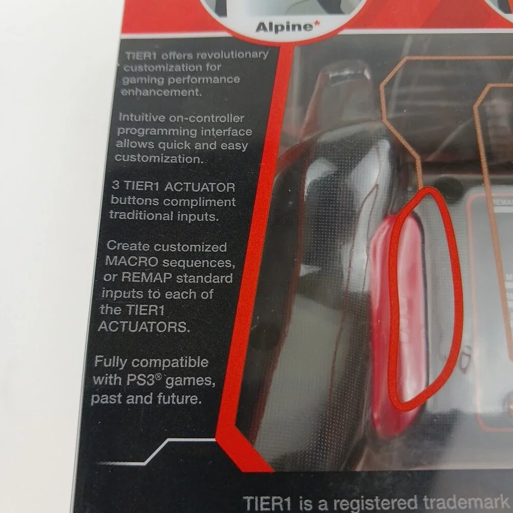 Tier1 Accessories PS3 Controller Alpine PS3/PC/Android. New